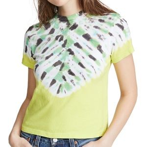 AGOLDE Tie Dye Baby Tee